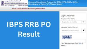 IBPS RRB PO Prelims Result